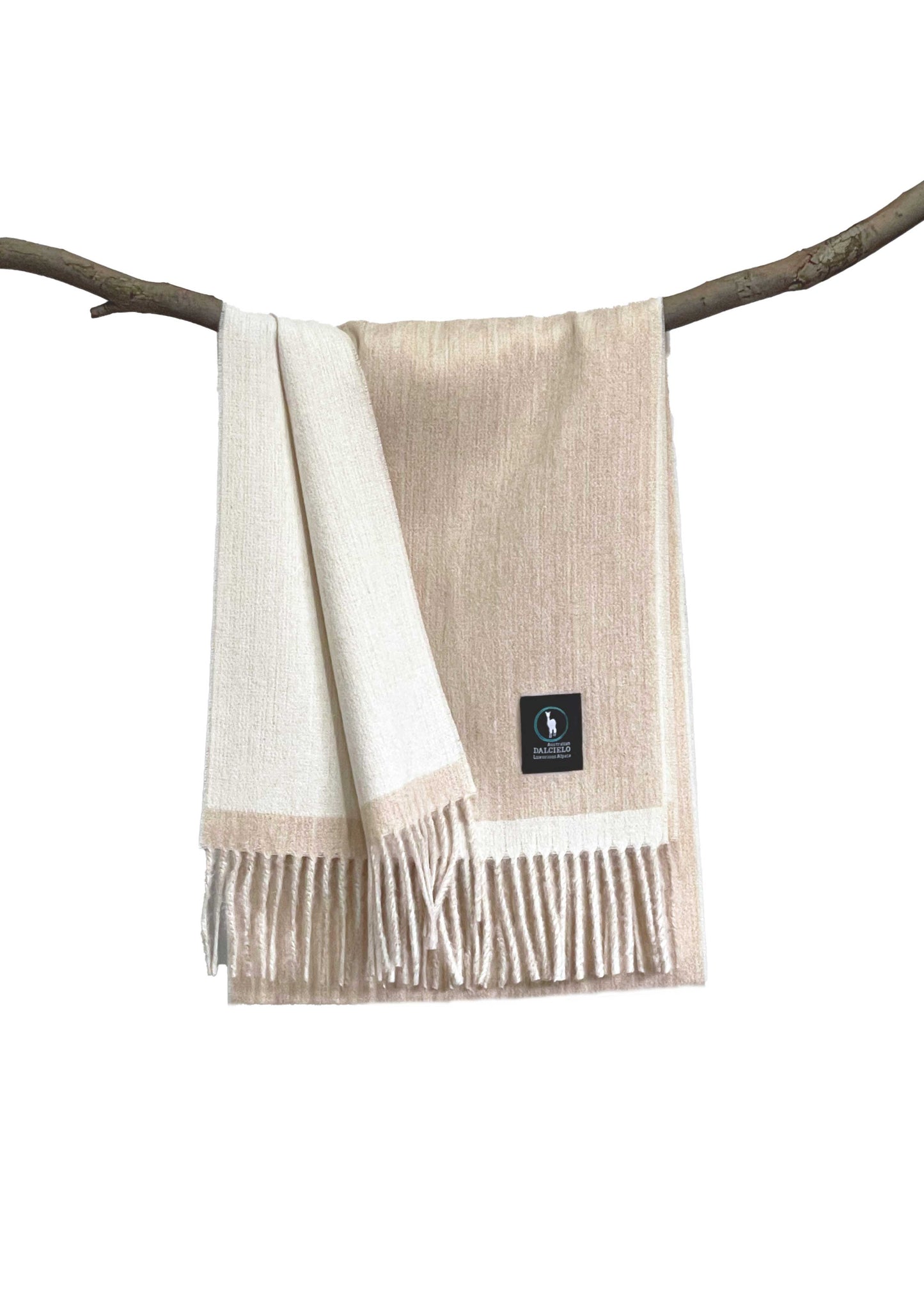 Dalcielo Baby Alpaca Bicolour Scarf ECO Friendly