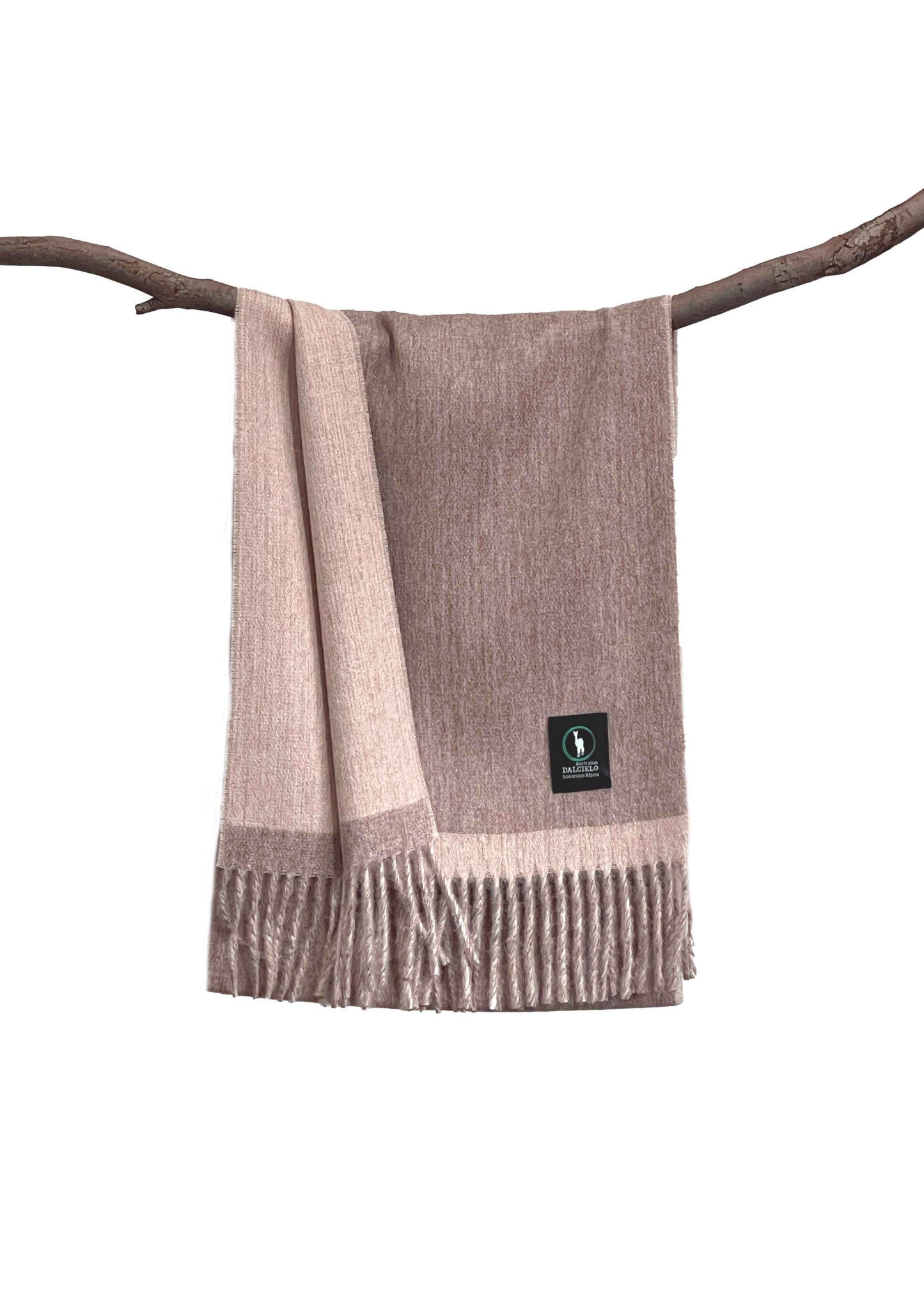 Dalcielo Baby Alpaca Bicolour Scarf ECO Friendly