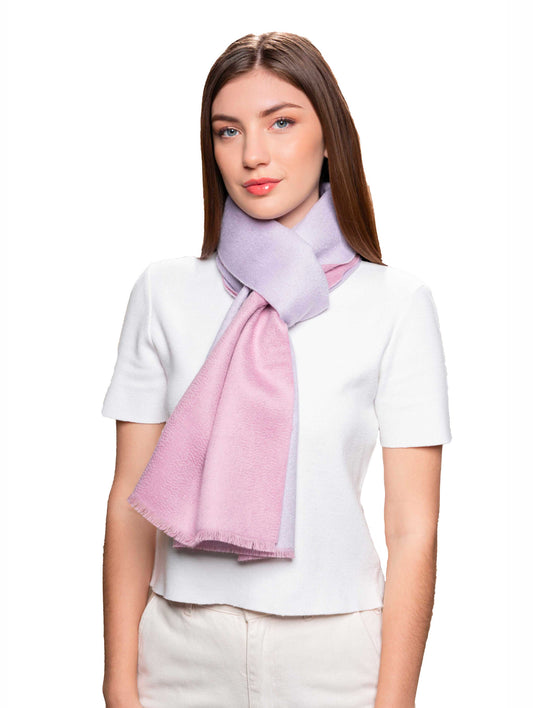 Dalcielo Baby Suri Alpaca Double sided Scarf