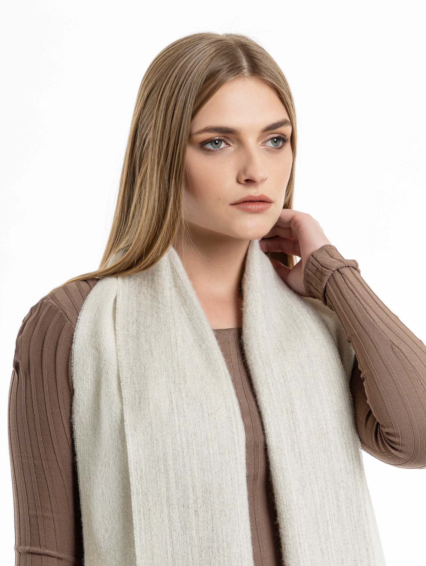 Dalcielo Baby Alpaca Bicolour Scarf ECO Friendly