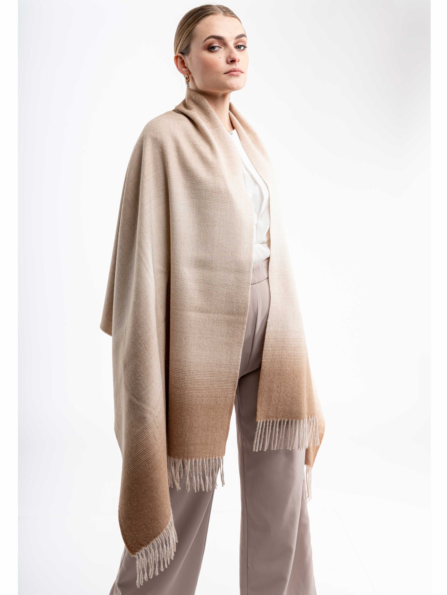 Dalcielo Baby Alpaca Ombre Shawl ECO Friendly