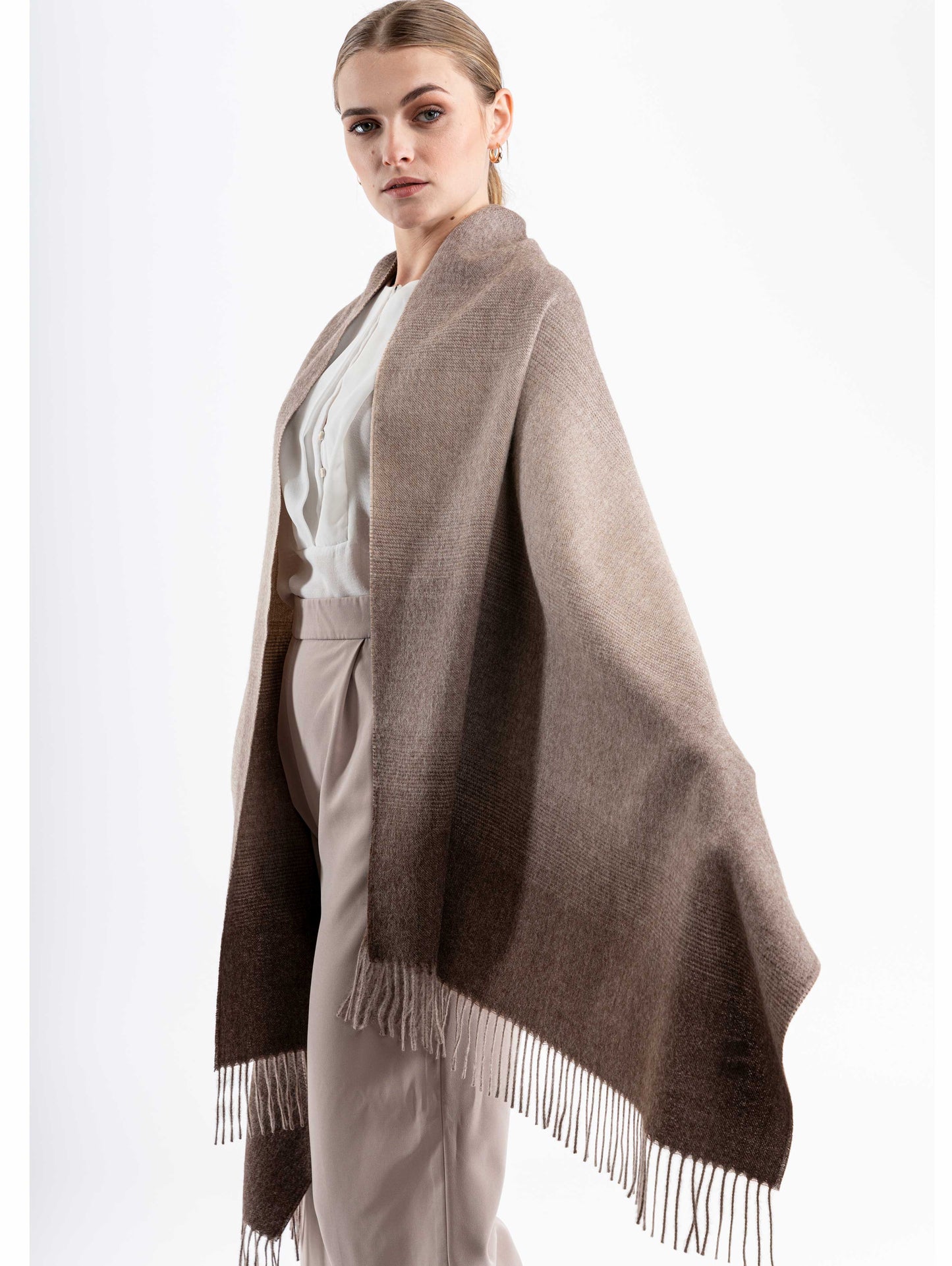 Dalcielo Baby Alpaca Ombre Shawl ECO Friendly