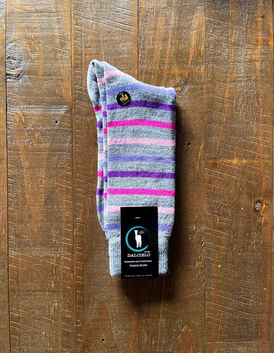 Baby Alpaca Striped Sock