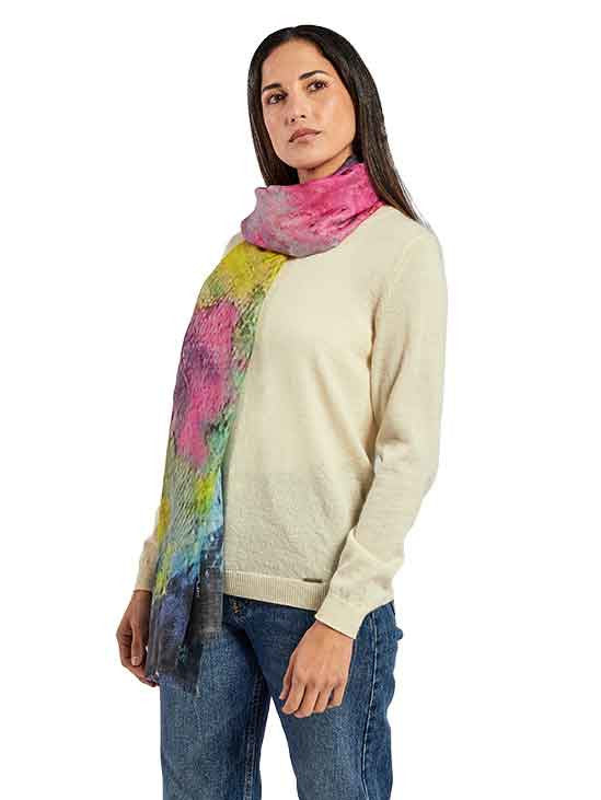 A Moment of Colour Shawl