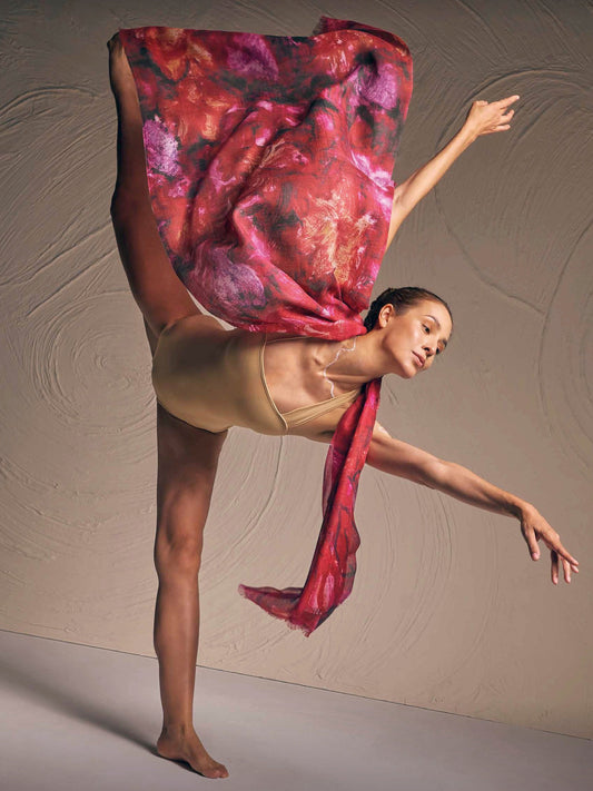 Bed of Leaves in Autumn Shawl