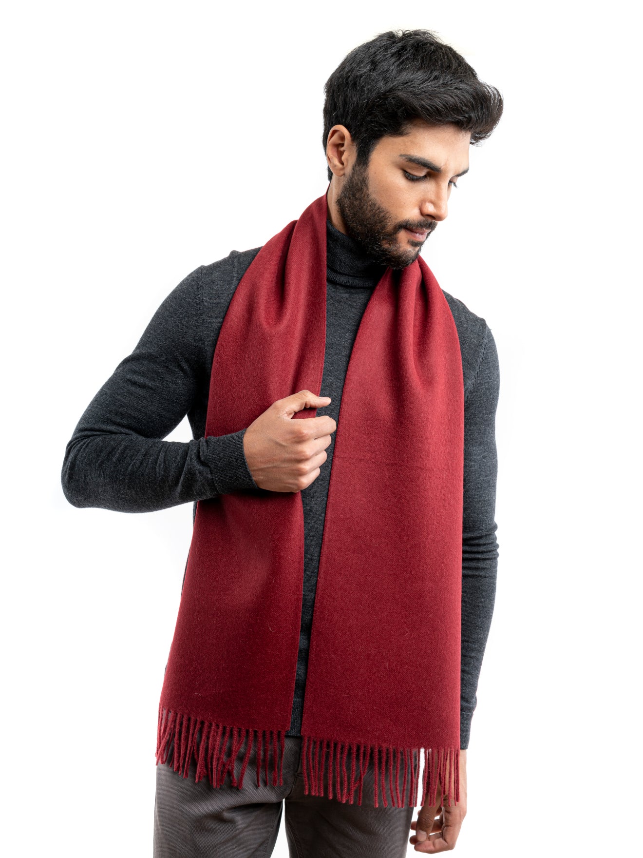 Alpaca Scarf Plain Colours