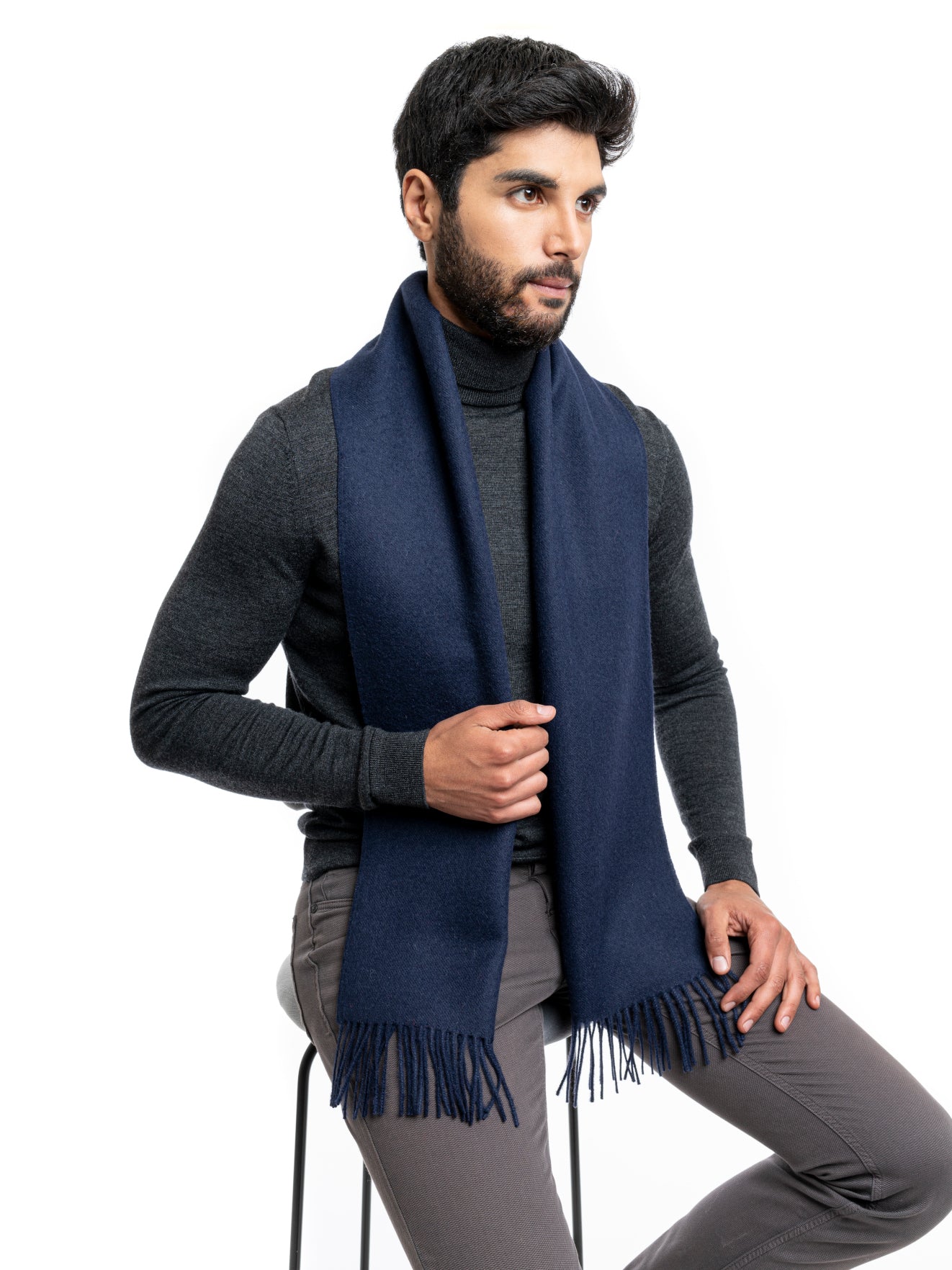 Alpaca Scarf Plain Colours