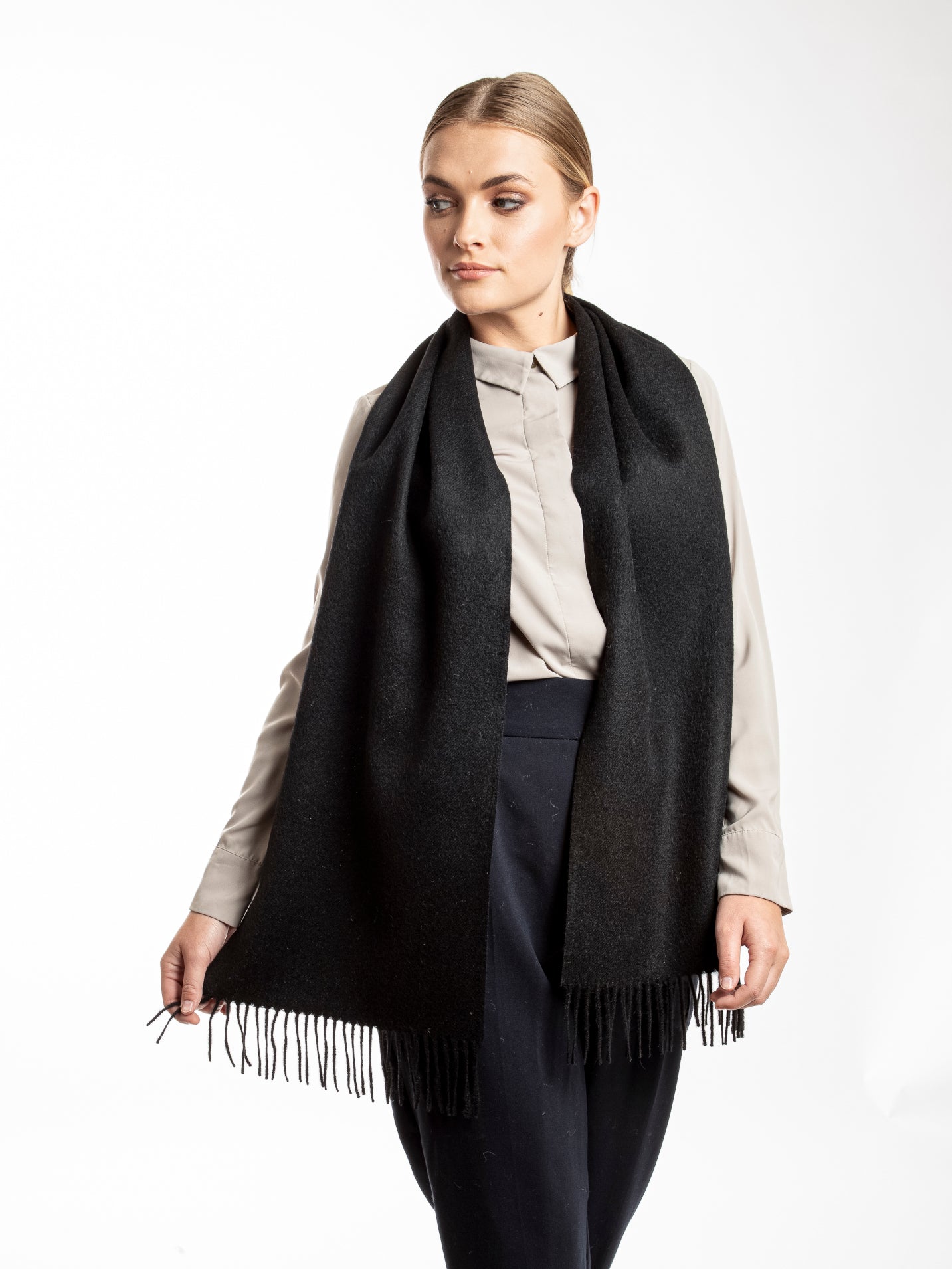 Alpaca Scarf Plain Colours