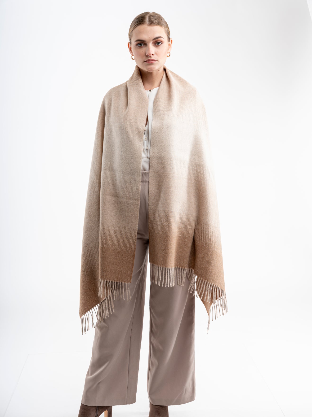 Dalcielo Baby Alpaca Ombre Shawl ECO Friendly