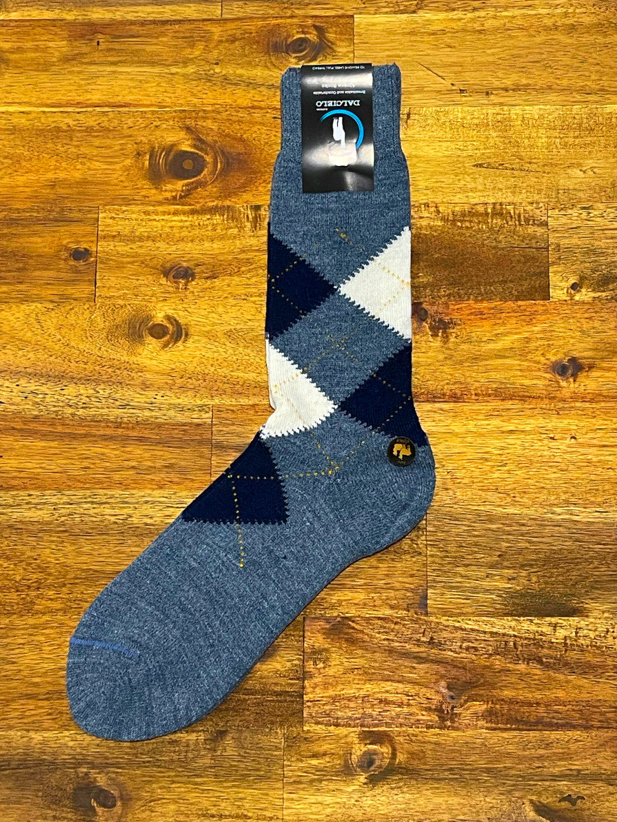 Baby Alpaca Argyle Socks