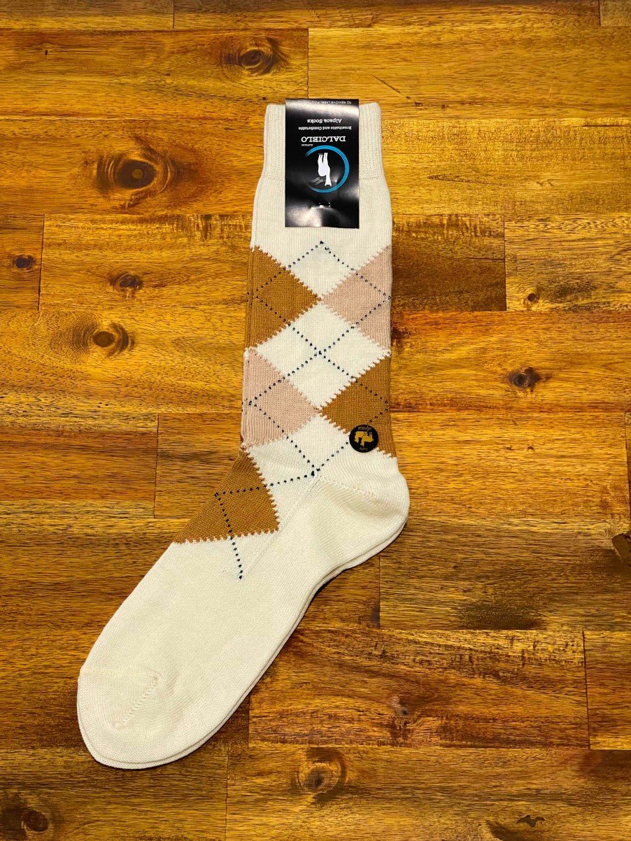 Baby Alpaca Argyle Socks