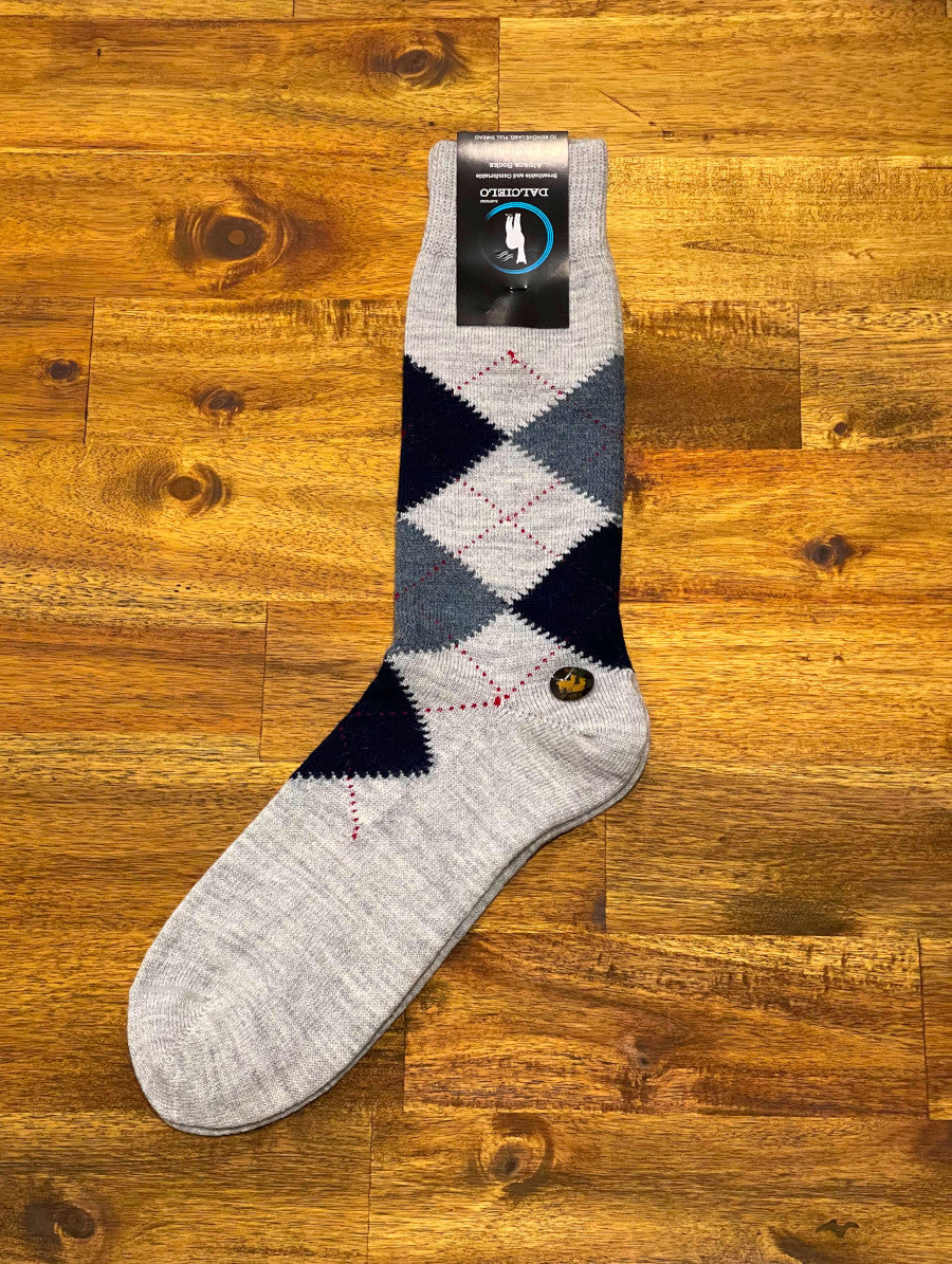 Baby Alpaca Argyle Socks
