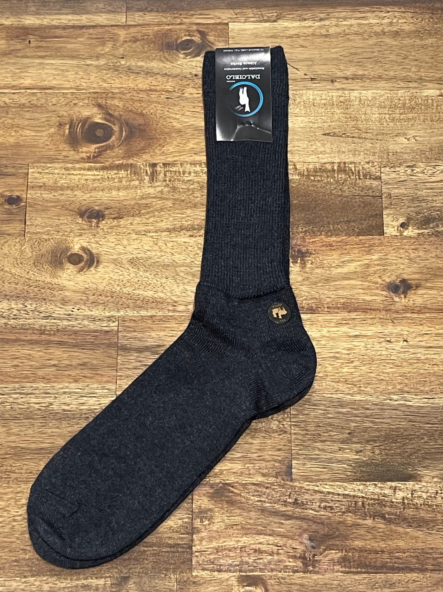 Baby Alpaca Ribbed Socks