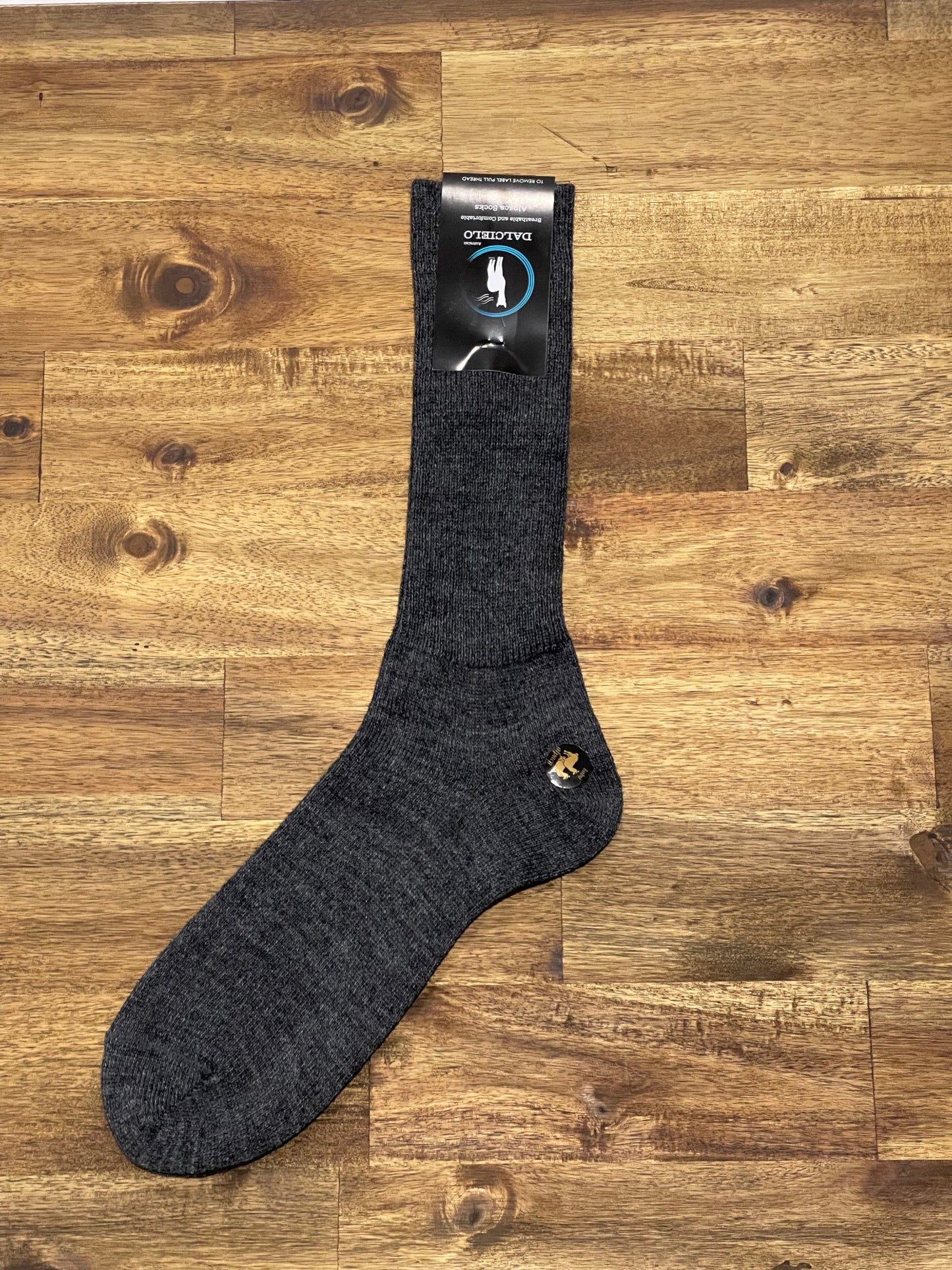 Baby Alpaca Ribbed Socks