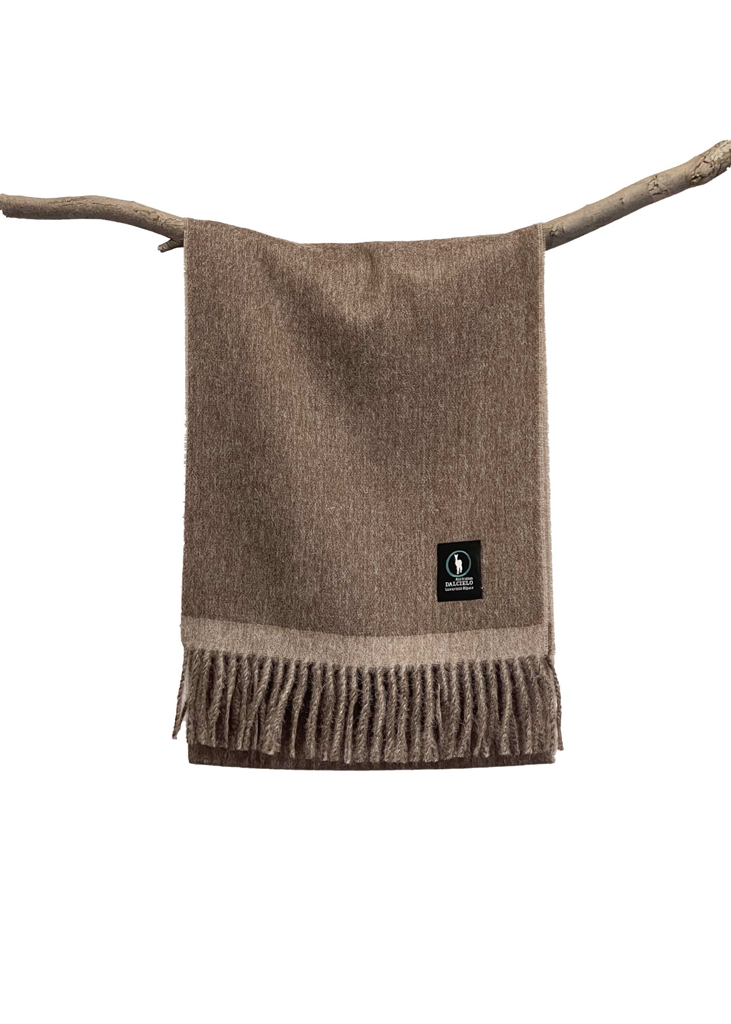 Dalcielo Baby Alpaca Bicolour Scarf ECO Friendly