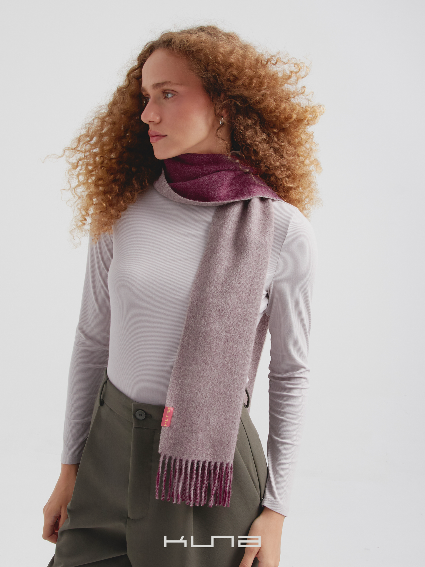 Tundra Alpaca Scarf (Double Face)