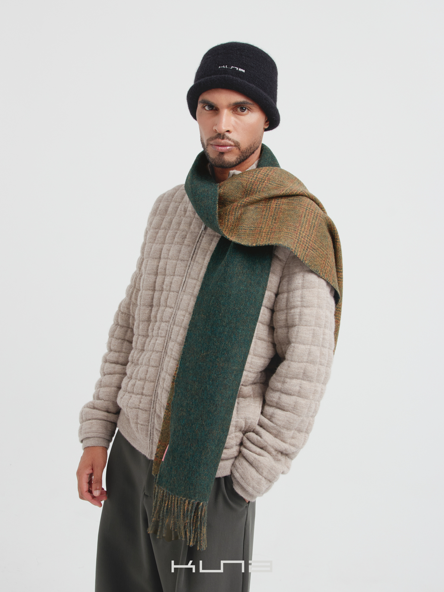 Cierto Alpaca Scarf (Double face)