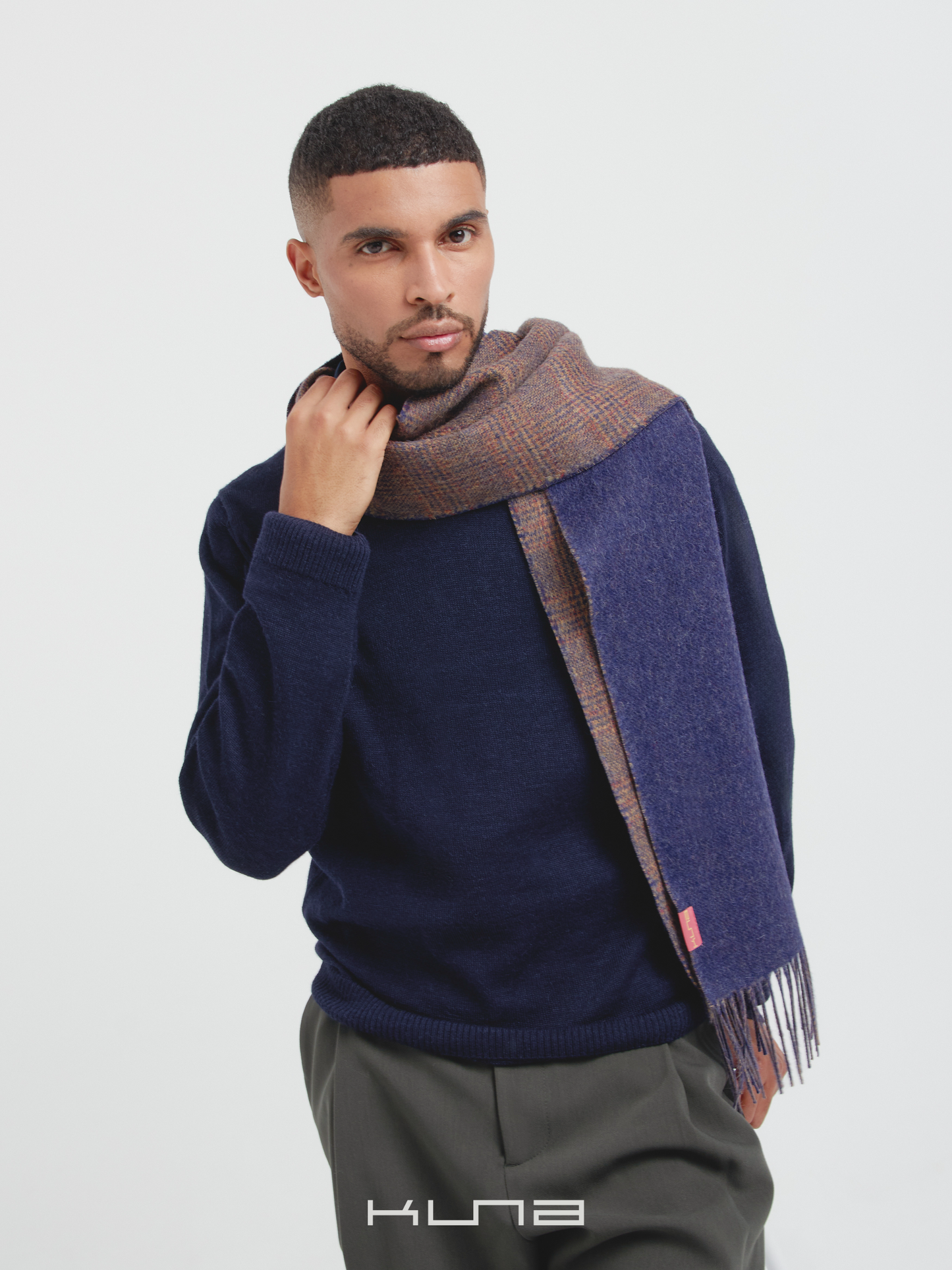 Cierto Alpaca Scarf (Double face)