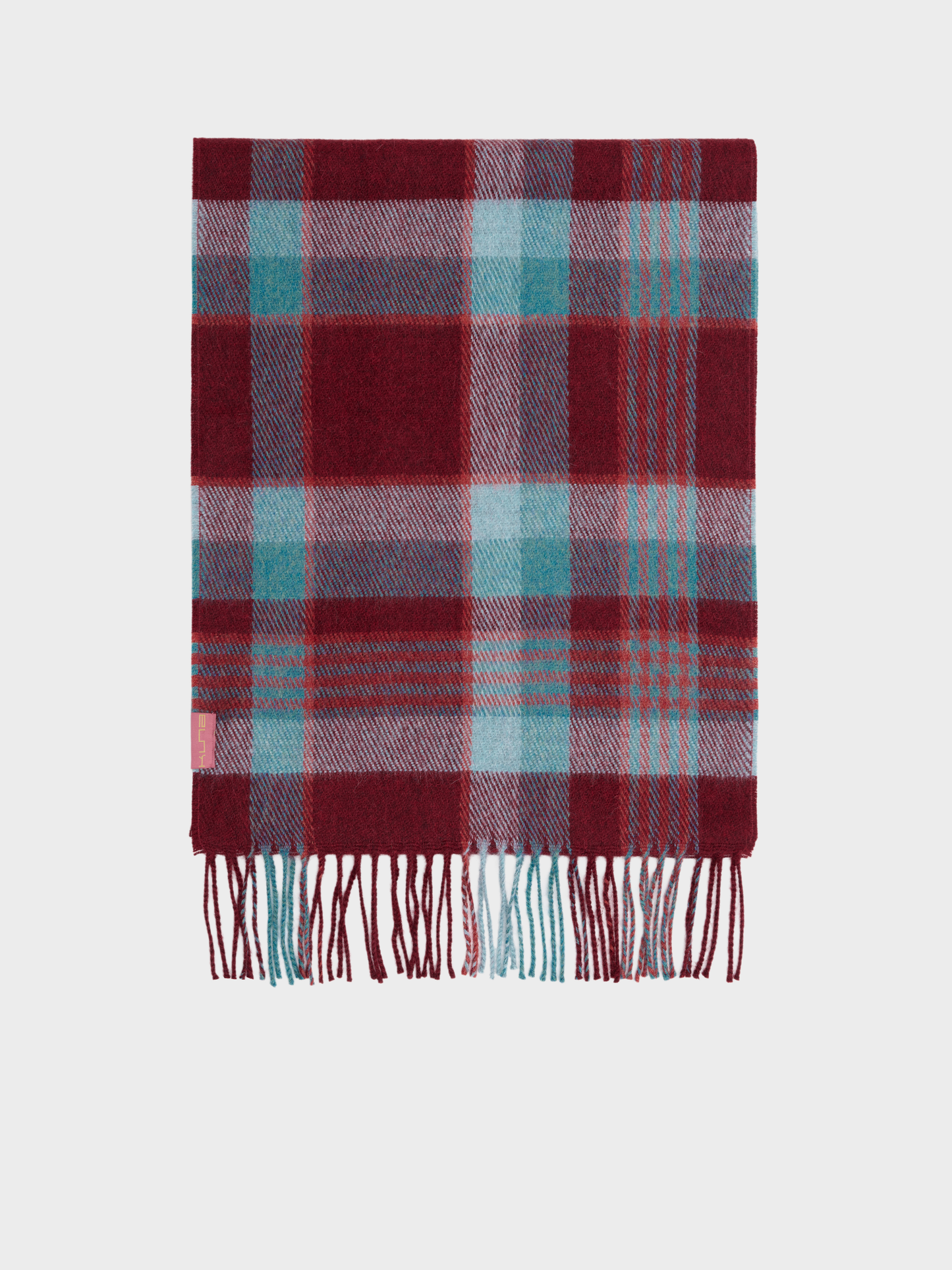 Check Alpaca Scarf