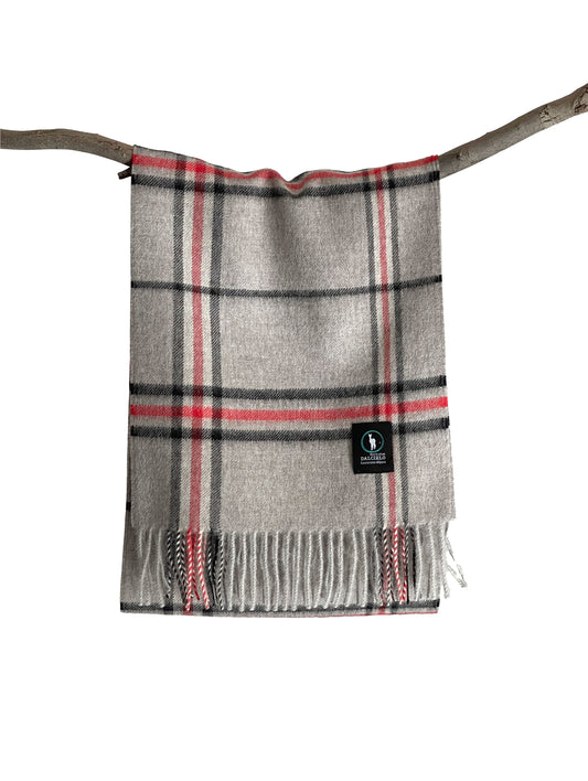 Dalcielo Alpaca Scarf Check L3