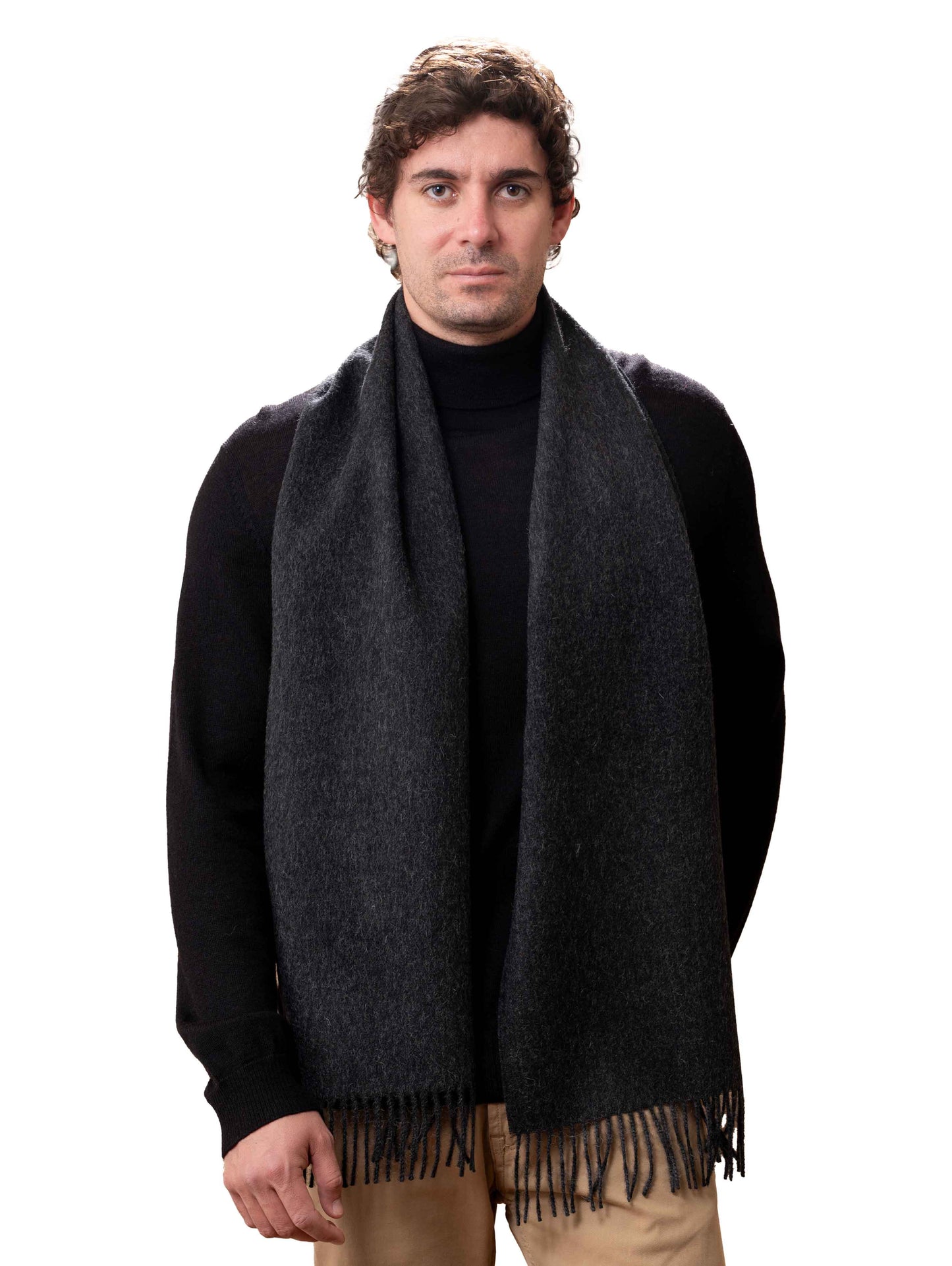 Alpaca Scarf Plain Colours