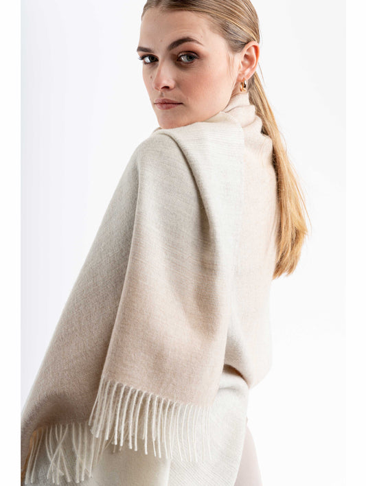 Dalcielo Baby Alpaca Ombre Shawl ECO Friendly