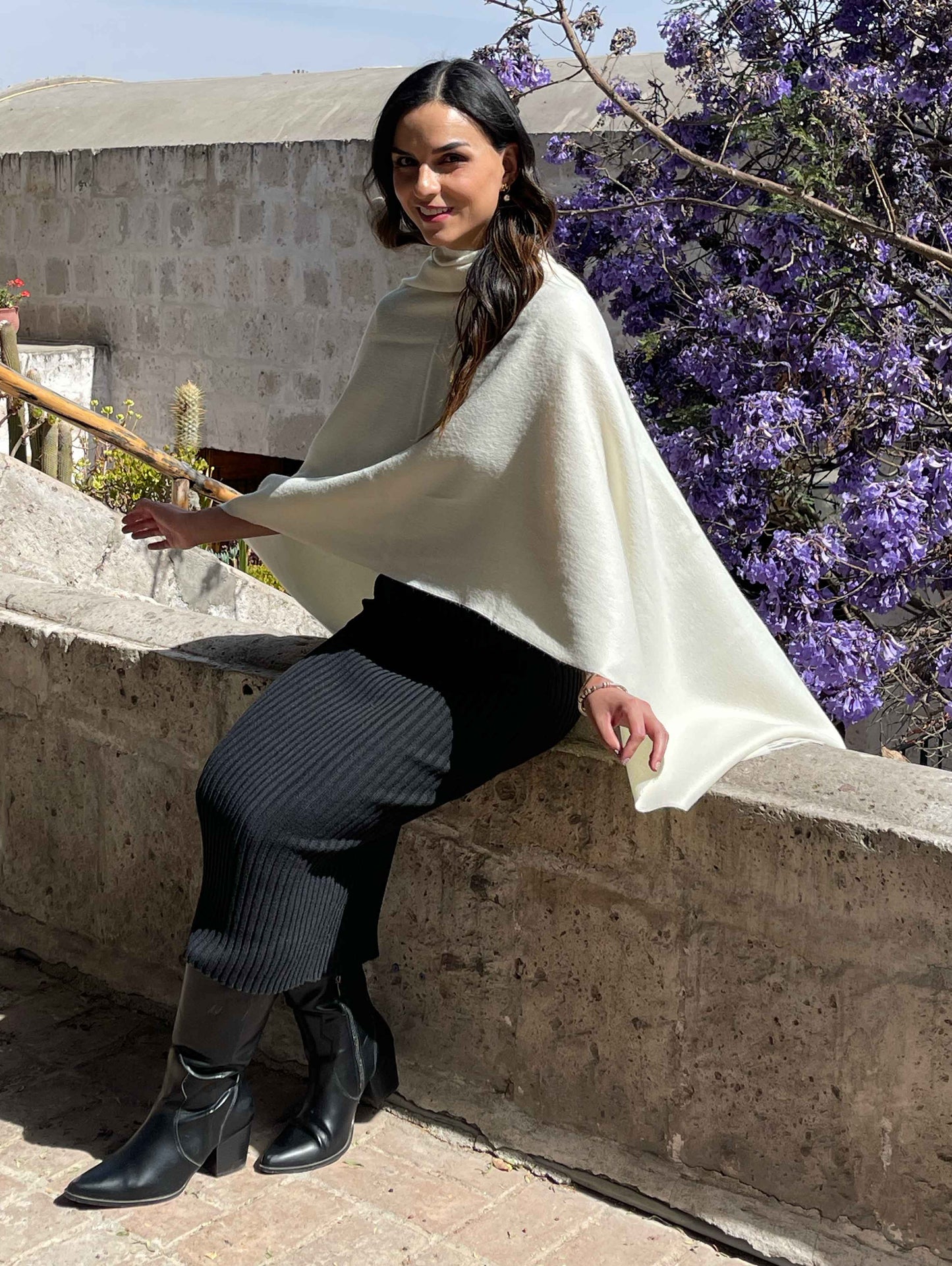 Luxurious Suri Alpaca Shawl