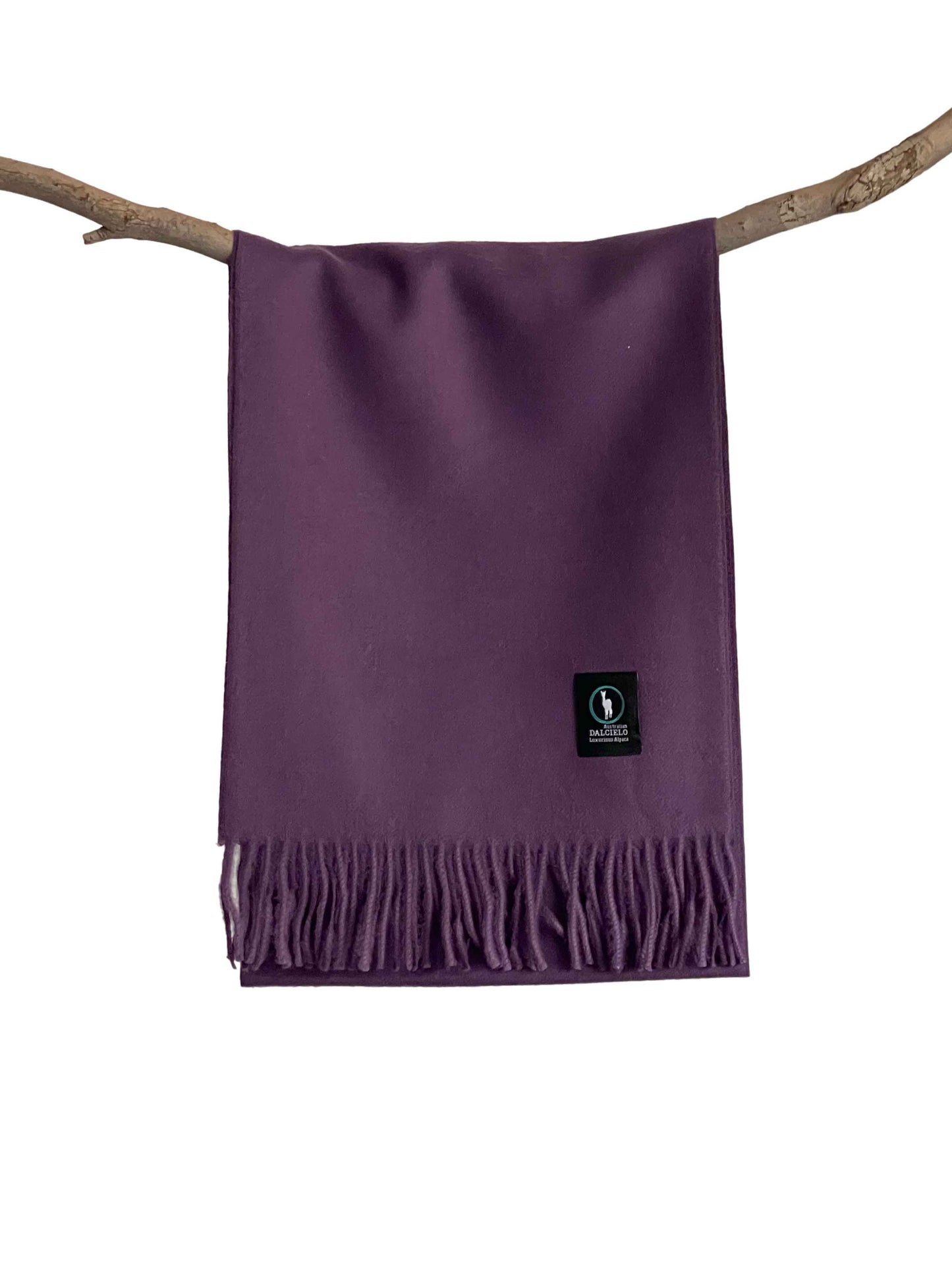 Alpaca Scarf Plain Colours