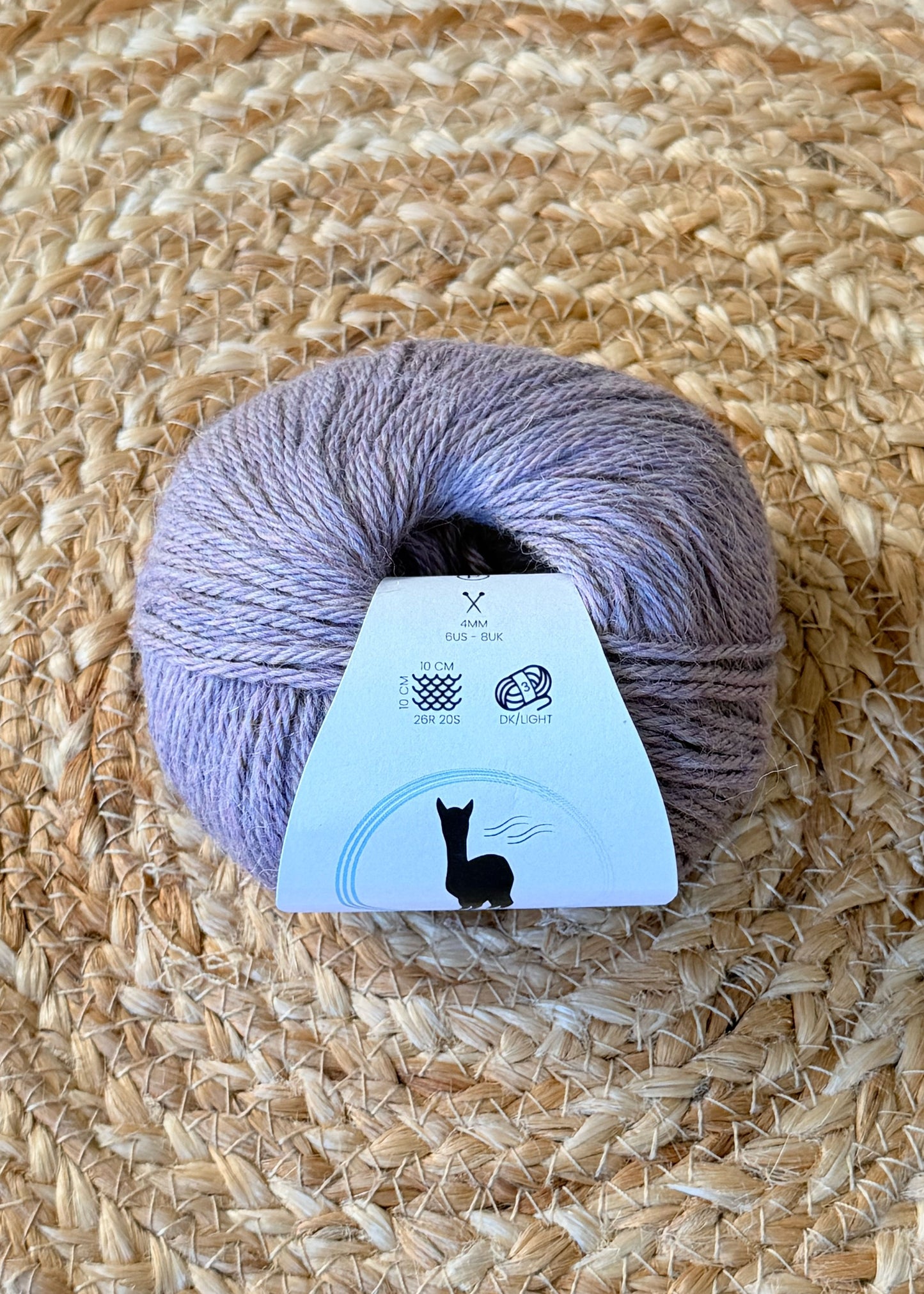 Fine Alpaca Yarn HK 8 ply