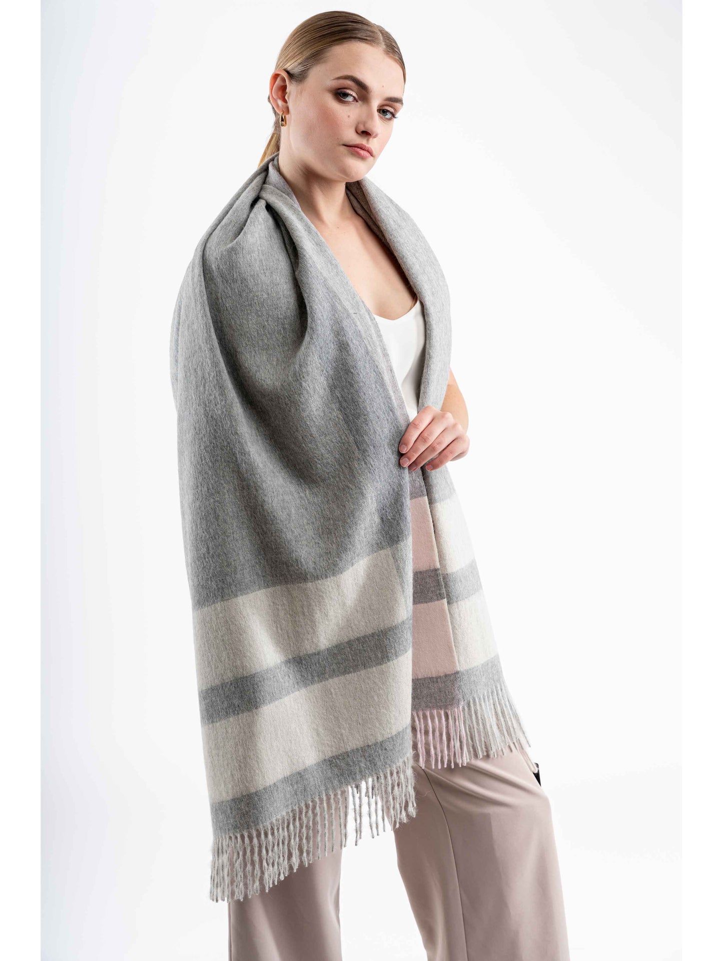 Luxurious Suri Alpaca Shawl