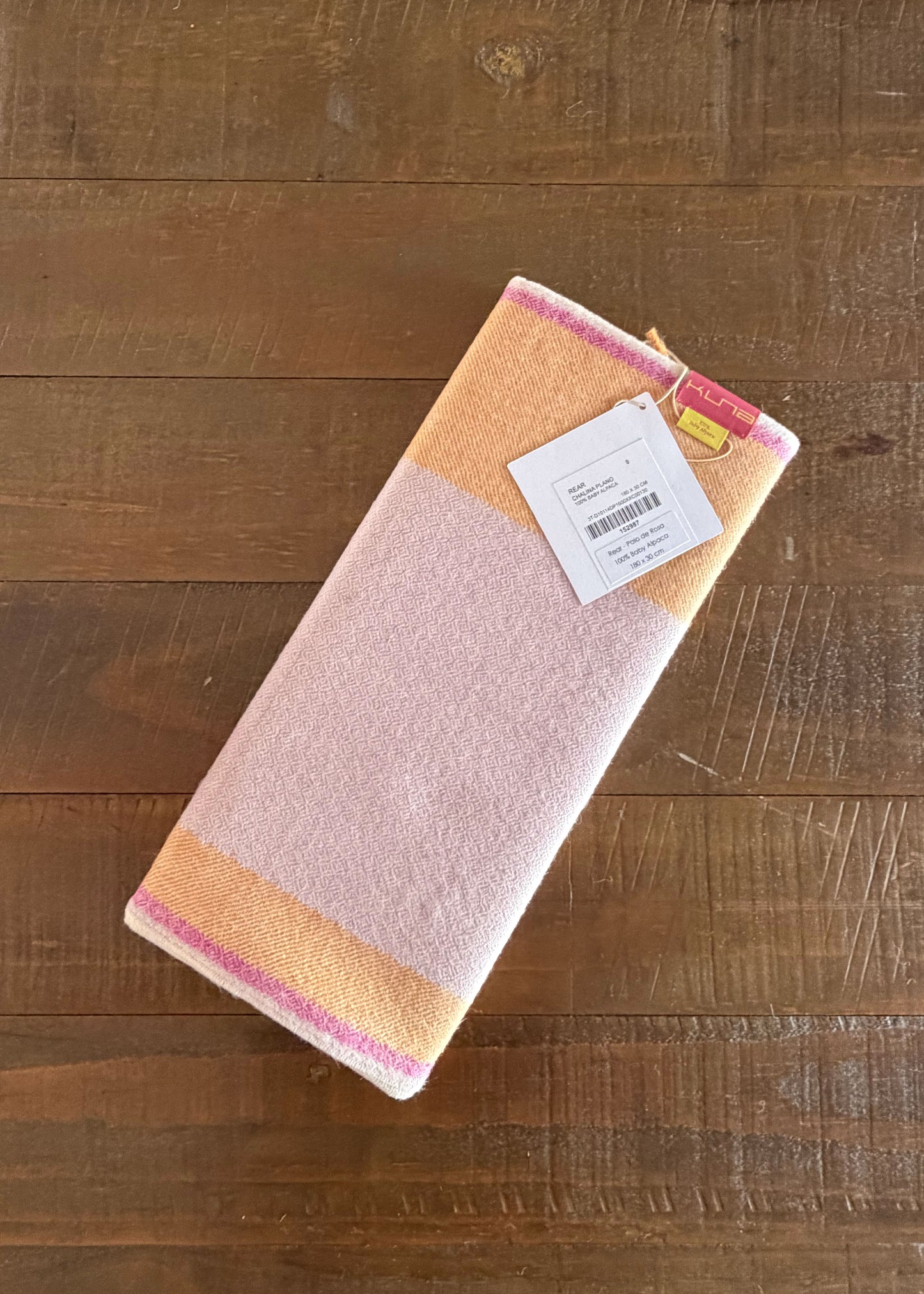 Rear Alpaca Scarf