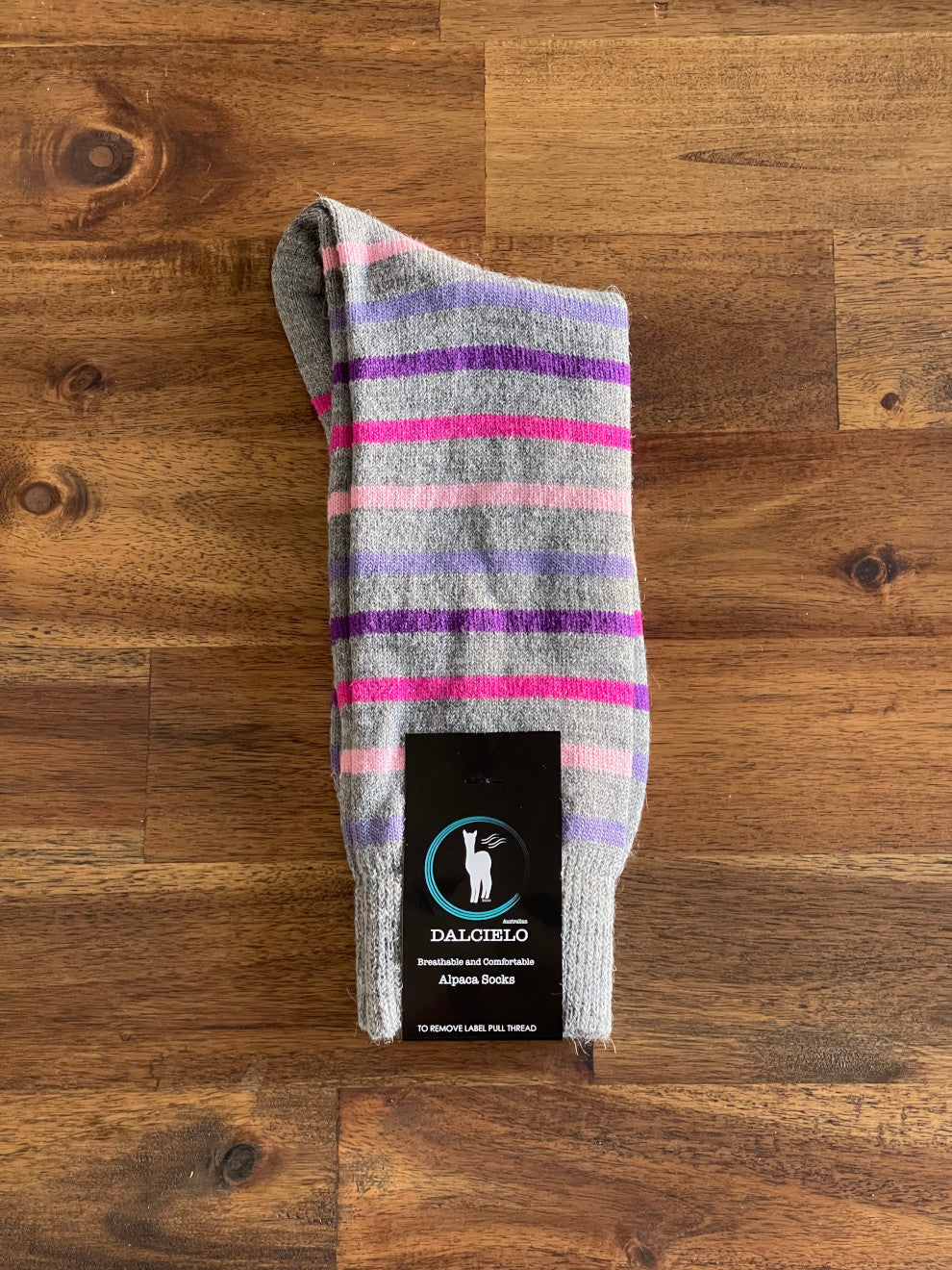Baby Alpaca Striped Sock